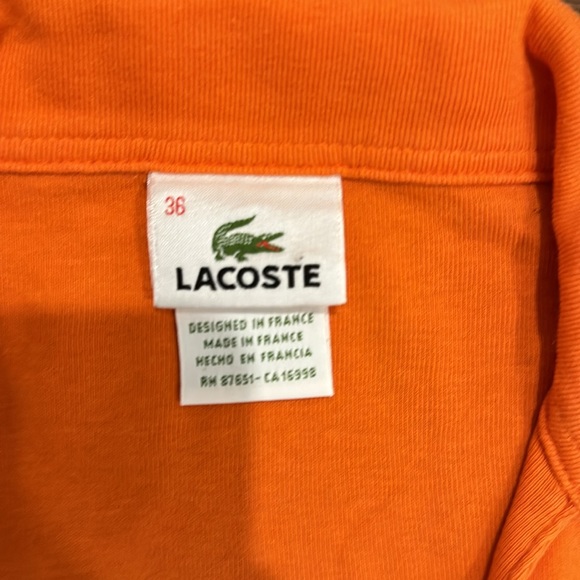 Lacoste V-Neck Polo Shirt - Picture 4 of 5